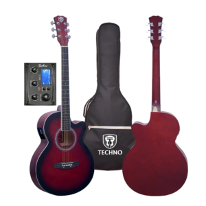 Techno Semi-Acoustic Guitar TM-39 EQ3