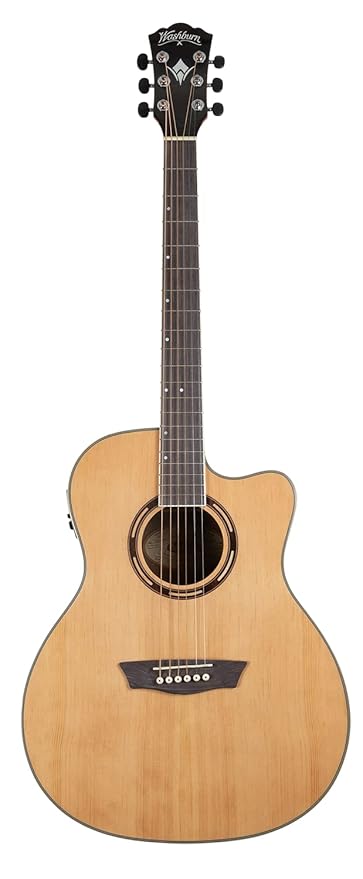 Washburn AG70CEK-A Apprentice Series Acoustic Electric Guitar - Image 4
