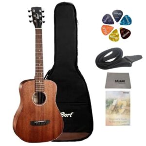 Cort AD Mini M-OP Acoustic Guitar with Cort Gig-Bag