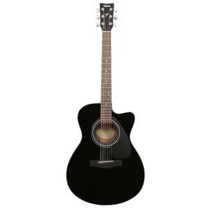 Yamaha Spruce Wood Fs80C Black Concert Cutaway Guitar