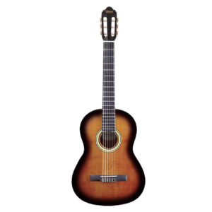 Valencia VC214 Classic Sunburst 4/4 Size 200 Series Classical Guitar With Truss Rod