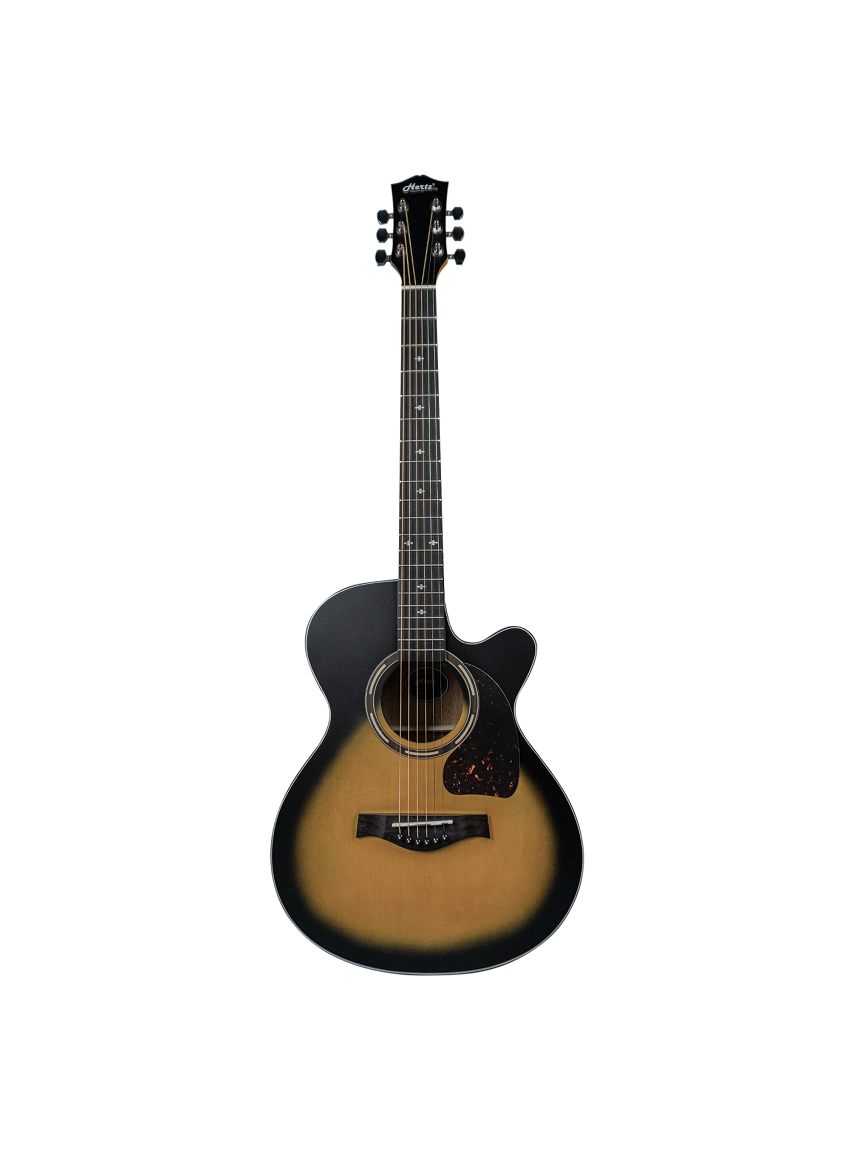 Hertz HZA3900 Sunburst Acoustic Guitar
