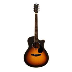 Kepma A1C Acoustic Guitar,Sunburst &Â Natural