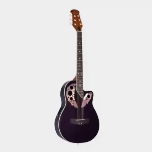 Hertz HZR 3801E Electro-Acoustic Guitar - Black