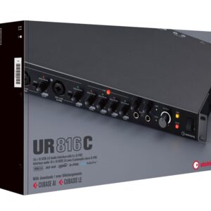 Steinberg UR816C Rackmountable USB 3.0 Audio Interface, 8-in/8-out audio interface