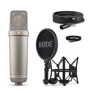 Rode NT1 5th Generation Large-Diaphragm Cardioid Studio Condenser Microphone Kit