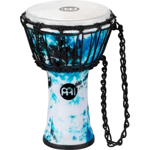 Meinl JRD-GB 7" Jr. Series Synthetic Djembe - Galactic Blue Tie Dye