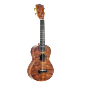 Mahalo MA2KA Artist Elite Series Concert Ukulele Photo Flame Koa With Bag