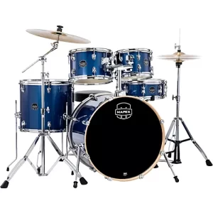 Mapex Venus 5-Pcs Hybrid Acoustic Drum Kit VE5295FTVJ With Hardware & Throne