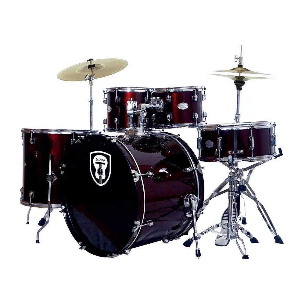 Techno TM-AD006 | 5pcs Acoustic Drumset - Image 3