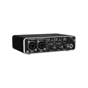 Behringer UMC202HD U-Phoria USB Audio Interface with MIDAS Microphone Preamplifiers