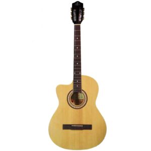 Pluto HW39-CL Left-Handed Acoustic Guitar - Rosewood fretboard