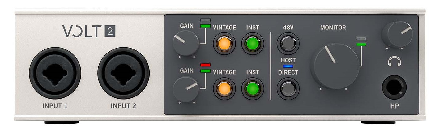 Universal Audio Volt 2 2-in/2-out USB-C Audio Interface - Image 3