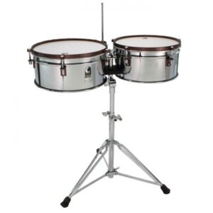 Toca T-417AB 14" and 15" Custom Deluxe Timbale Set