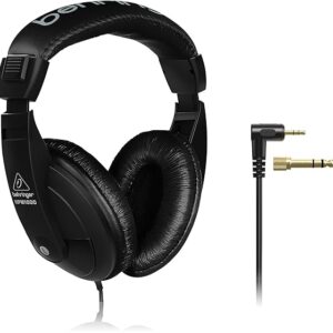 Behringer Studio Wired Over Ear Headphones Without Mic, Black (HPM1000-BK)