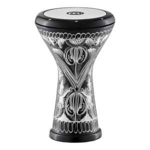 Meinl Percussion Aluminum Series 8 1/2" Hand Engraved Synthetic Head Doumbek