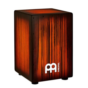 Meinl Percussion HCAJ2RTS Headliner Series String Cajon, Rojo Tiger Stripe