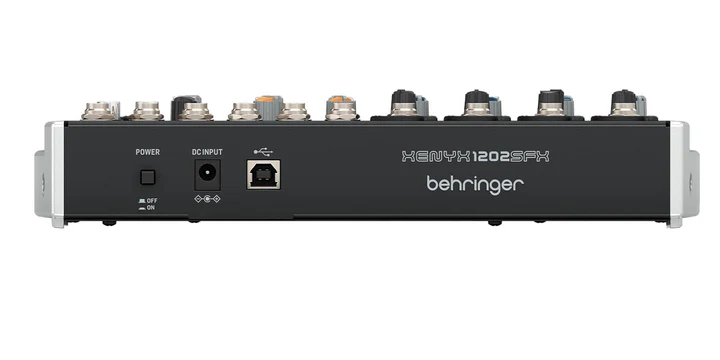 Behringer XENYX 1202SFX Premium Analog 12-Input Mixer with USB Streaming Interface and Klark Teknik Effects - Image 2