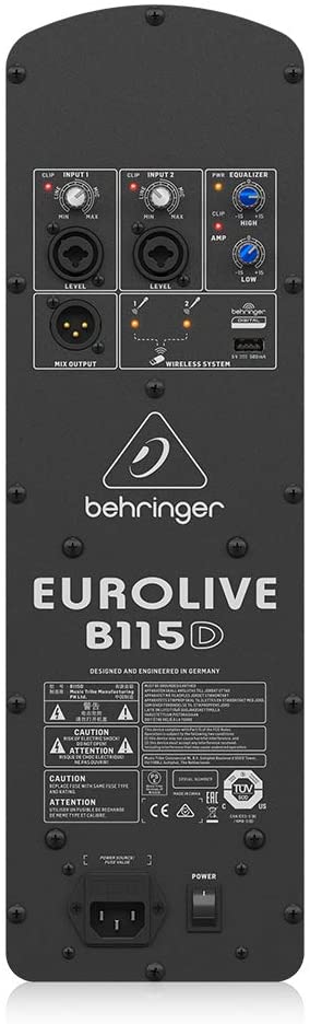 Behringer EUROLIVE B115D Active PA Speaker - Guitar Ghar - Buy