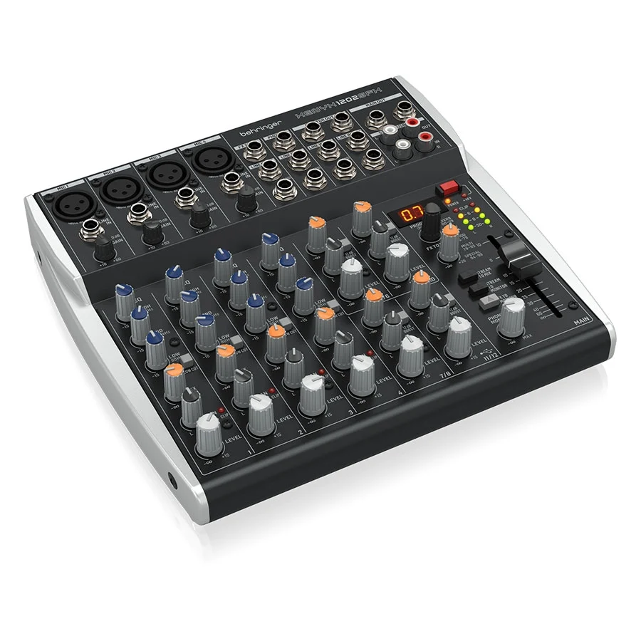 Behringer XENYX 1202SFX Premium Analog 12-Input Mixer with USB Streaming Interface and Klark Teknik Effects - Image 3