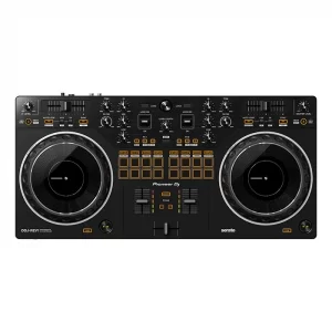 Pioneer DDJ-REV1 Scratch-style 2-channel DJ controller for Serato DJ Lite (Black)