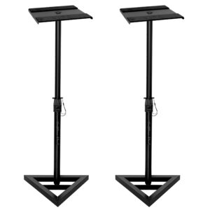 Softline Pro SP88 Heavy Duty Studio Monitor Stand Pyramid Triangle Shape (Set of 2)