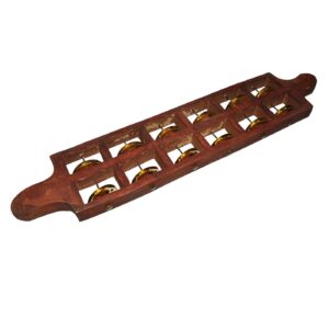 Jhika Cymbal Handmade Indian Musical Instrument, 6 Bells