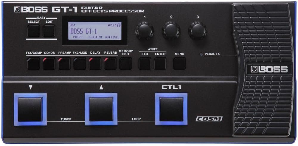 Boss GT-1 Guitar Effects Processor - Guitar Ghar - Buy Musical Boss GT-1 Guitar Effects Processor - Guitar Ghar - Buy Musical