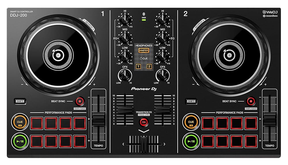 Pioneer DDJ-200 Smart DJ Controller - Guitar Ghar - Buy Musical