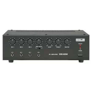 Ahuja SSB-60EM 60-Watts PA Mixer Amplifier