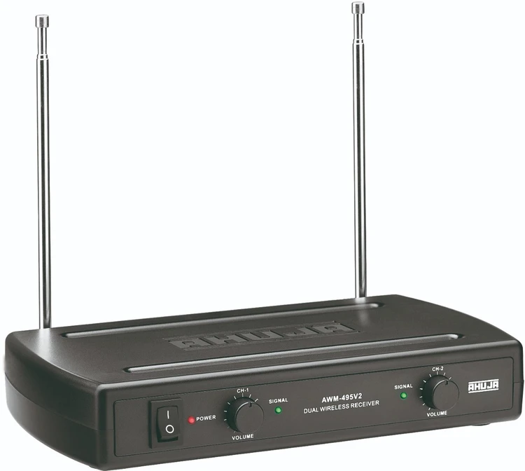 Ahuja AWM 495V2 Dual Hand Wireless Microphone - Image 2