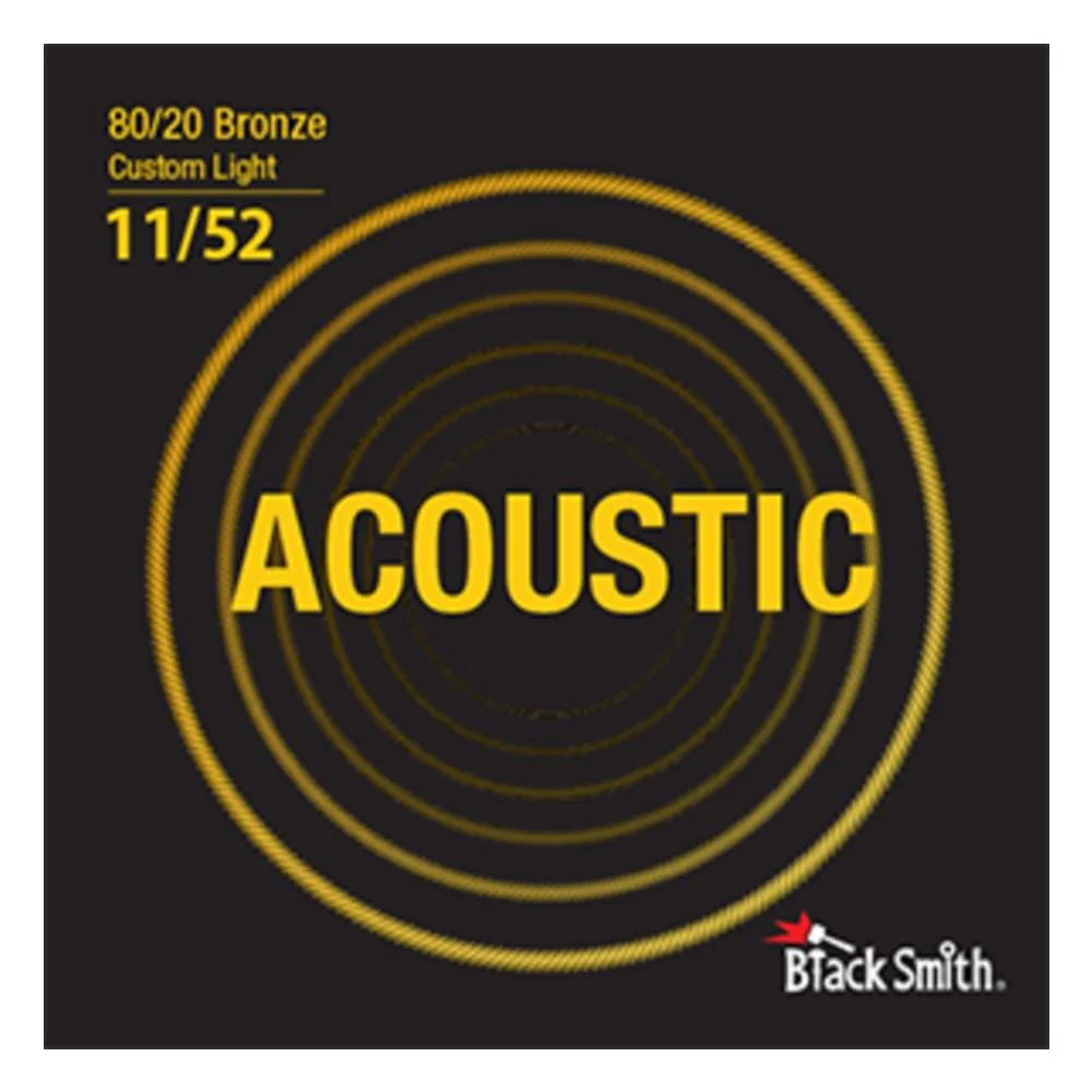 Black Smith 80 / 20 Bronze Acoustic Guitar Strings