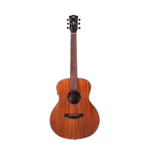 Kepma ES36E Semi Acoustic All Mahogany Travel Guitar