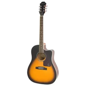 Epiphone AJ-220SCE Acoustic-Electric Guitar EA22VSNH3 - Vintage Sunburst
