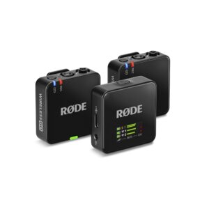 RØDE Wireless GO (Gen 3) – Compact Wireless Mic – Pristine Audio, 32-bit Float Recording, Automatic Level Control, for Phones, Cameras and Computers