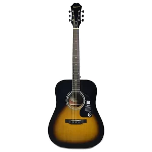 Epiphone Dr-100 Acoustic Guitar-[vintage sunburst]