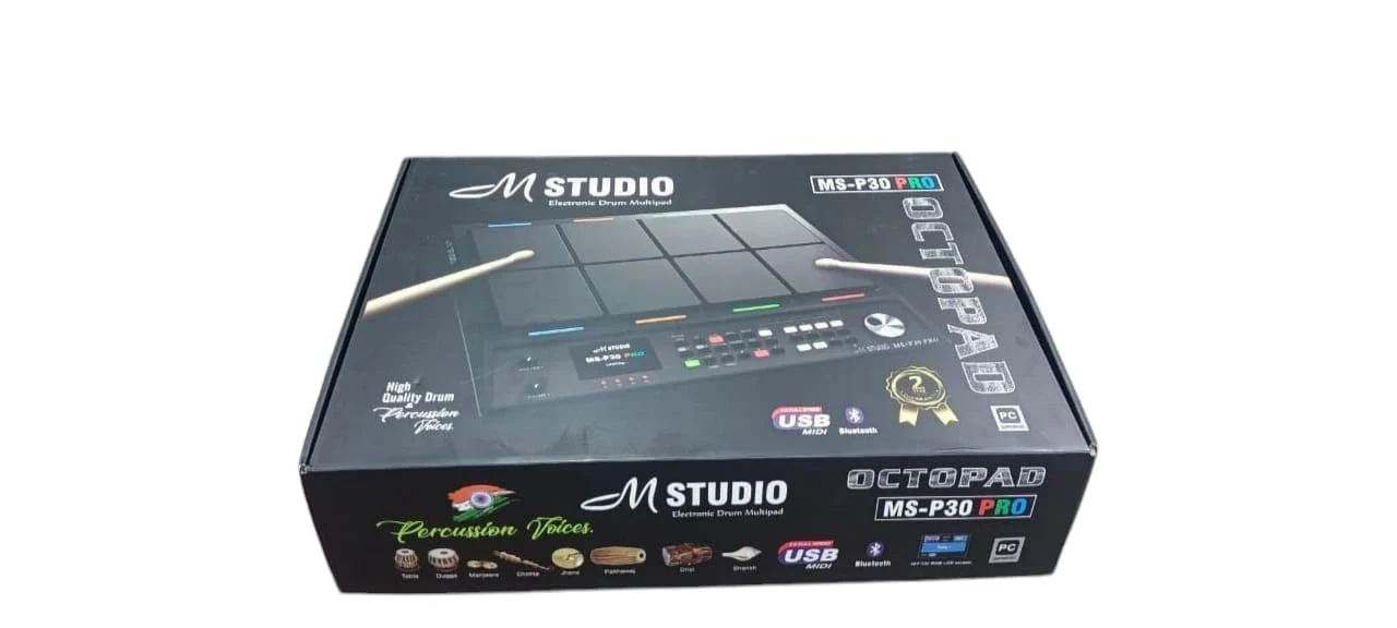 M-Studio Octapad MS-P30 Pro Electronic Drum - Image 2