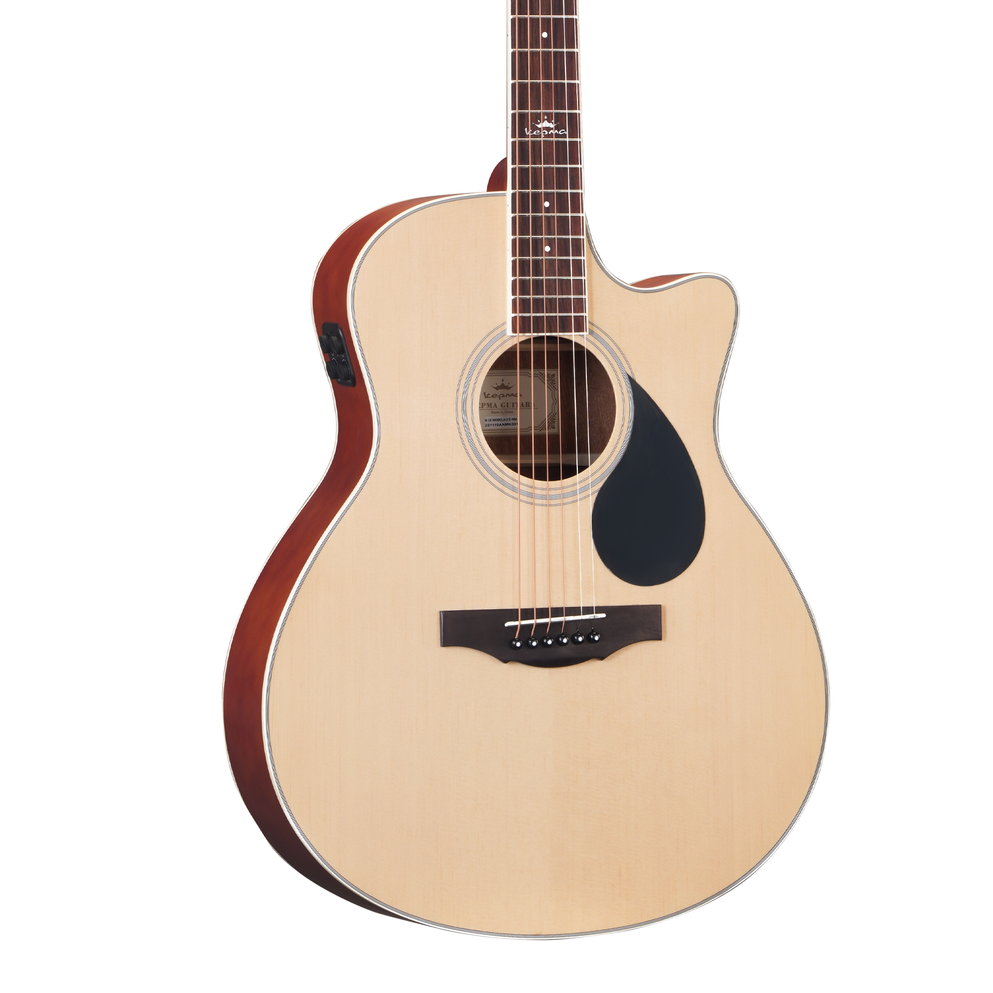 Kepma A1CE TRANS K10- Semi acoustic Guitar - Image 4