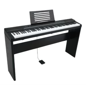 Techno Piano TP887 Touch Function 88 Key Lighting Keyboard, DC 12v, 140 Timbers | 6 Voice