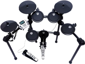 Techno Electric Drum ED005 | Digital Drum (Silicone Skin), Drum Kits 22, Pads 8