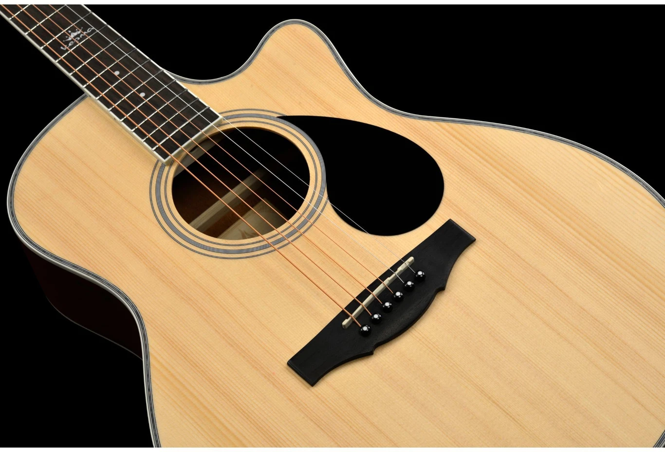 KEPMA NATURAL MATT A1C Acoustic Guitar - Image 2