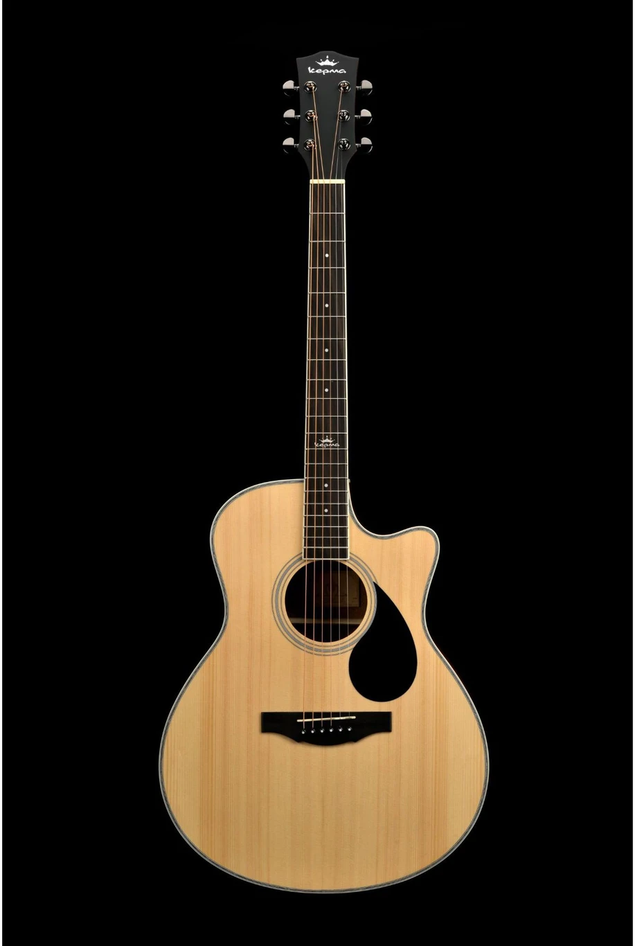 KEPMA NATURAL MATT A1C Acoustic Guitar